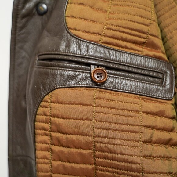 Vintage BOSS By Hugo Boss "Caris" Leather Jacket - Picture 10 of 16